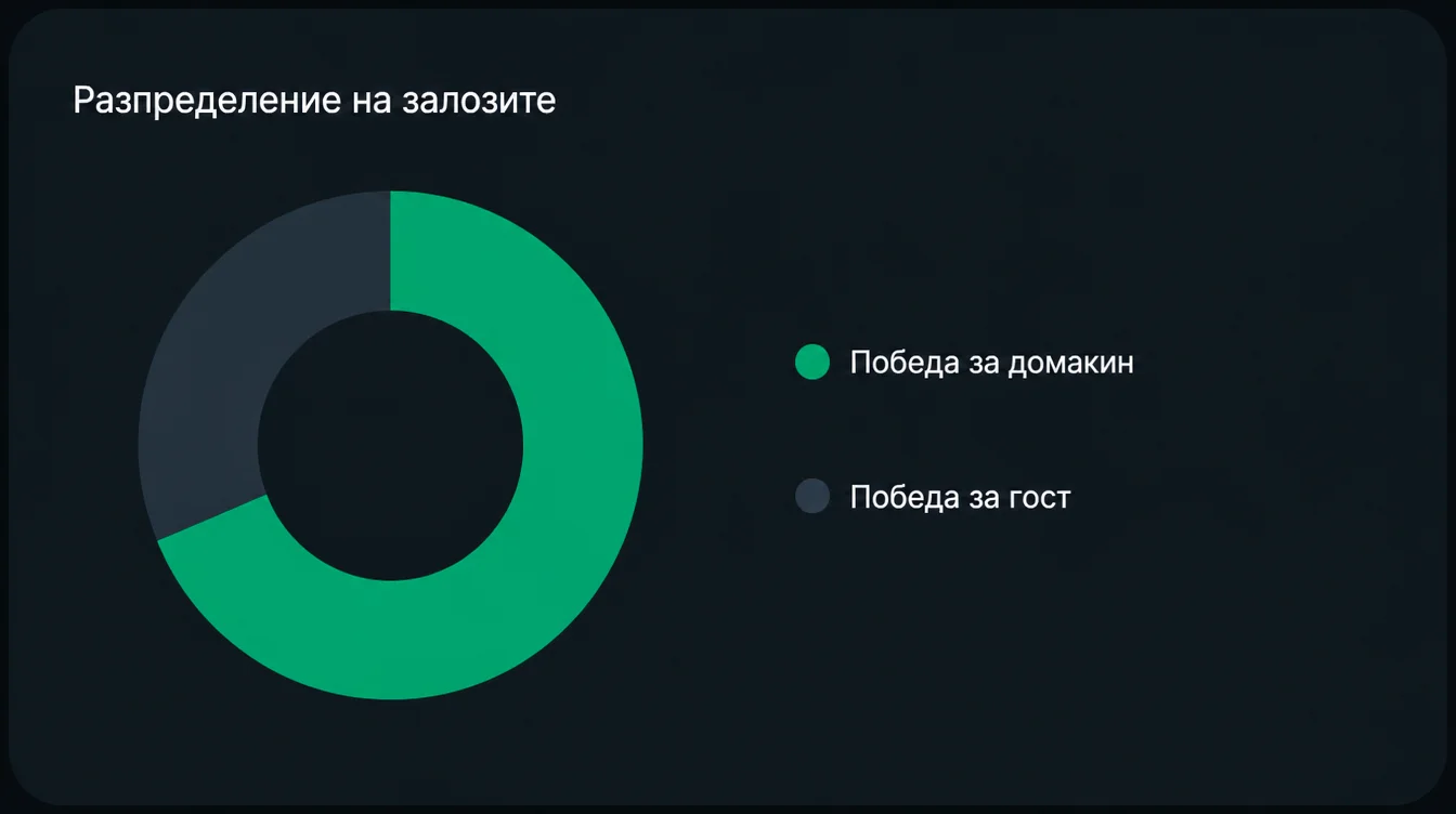 Разпределение на залозите между предмачов и лайв